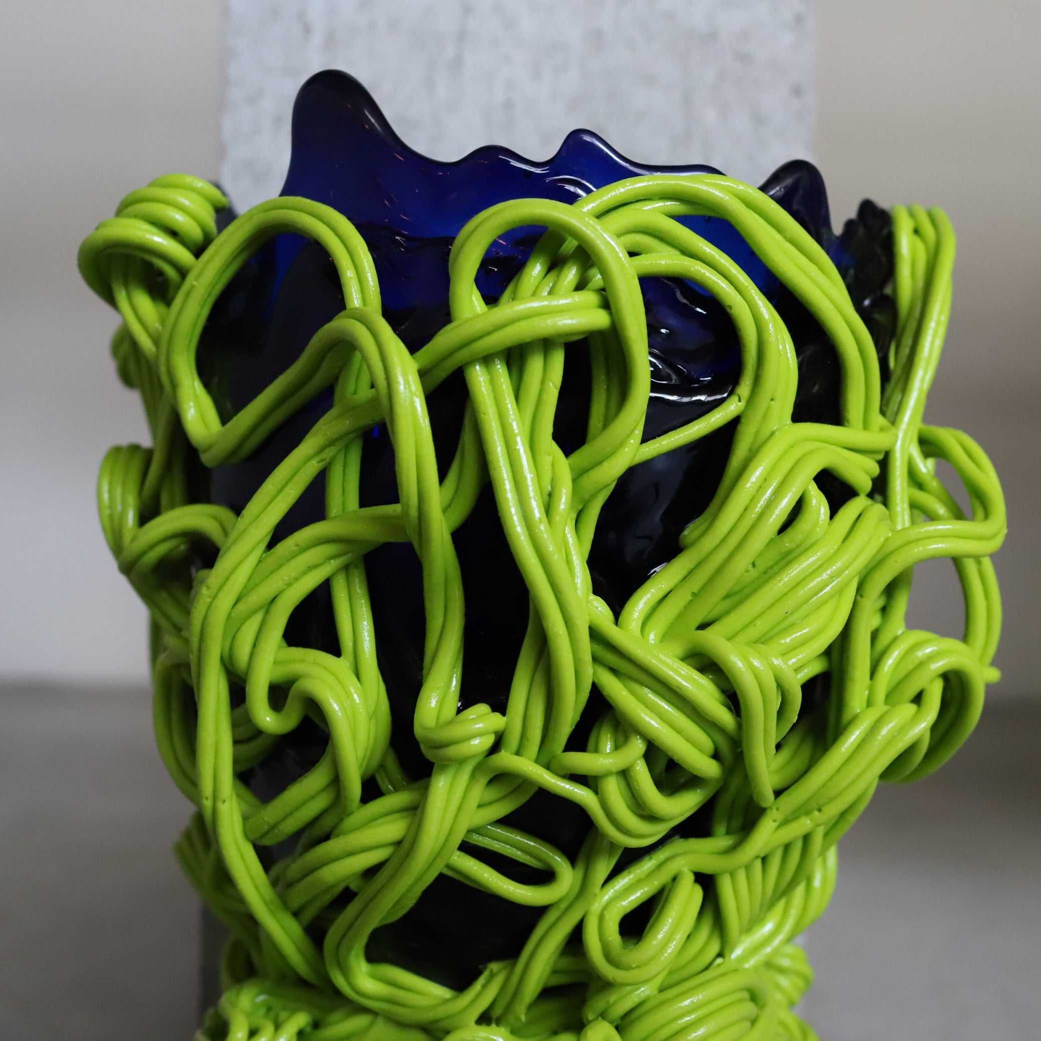 Spaghetti Special Vase - Fish Design by Gaetano Pesce