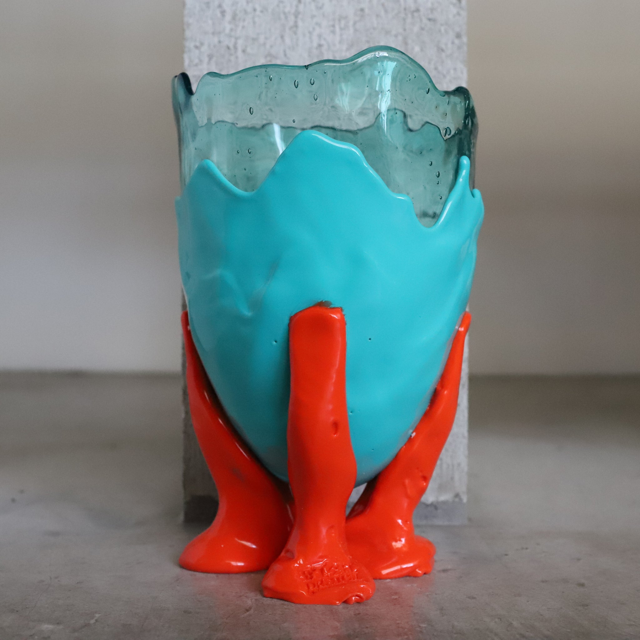 Clear Extra Colour Vase - Fish Design by Gaetano Pesce – Blumo