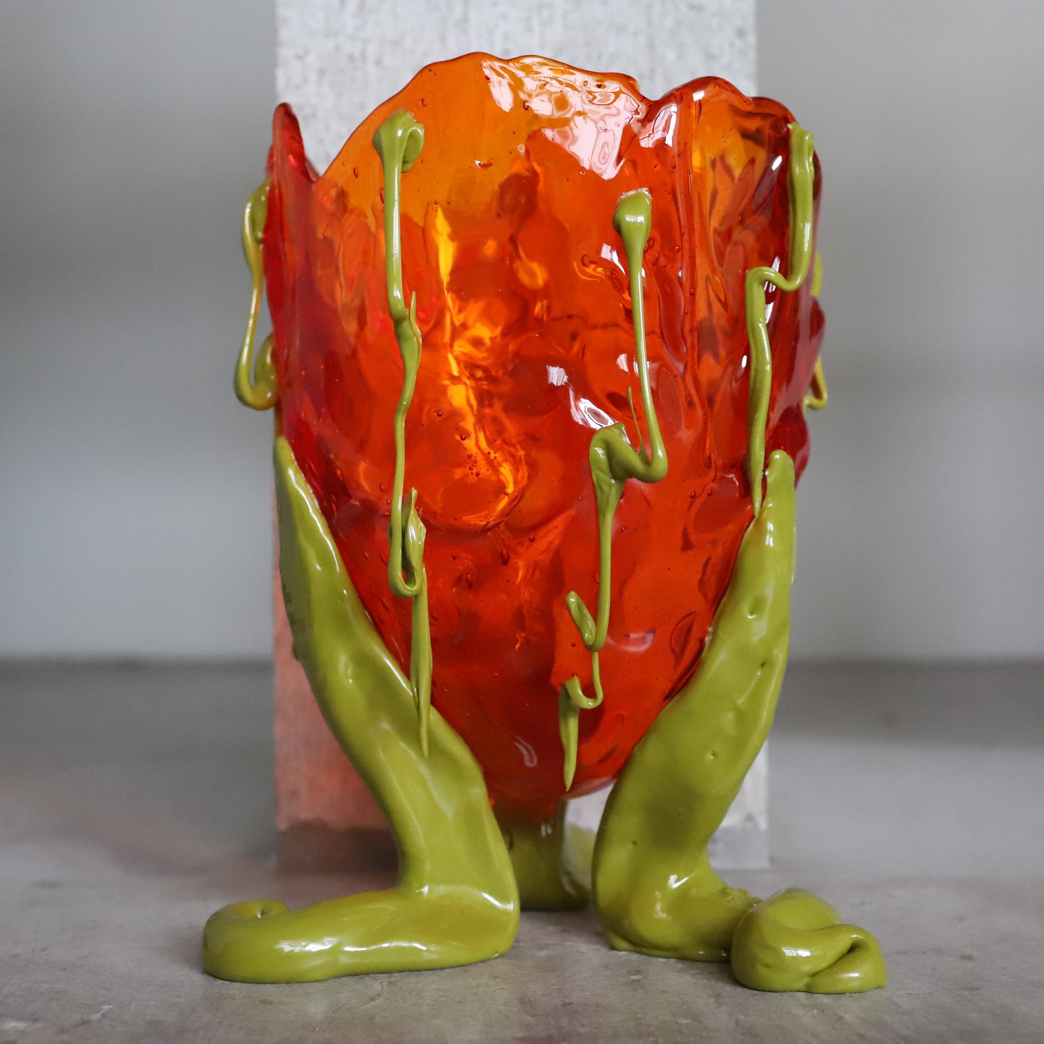 Clear Special Vase - Fish Design by Gaetano Pesce – Blumo