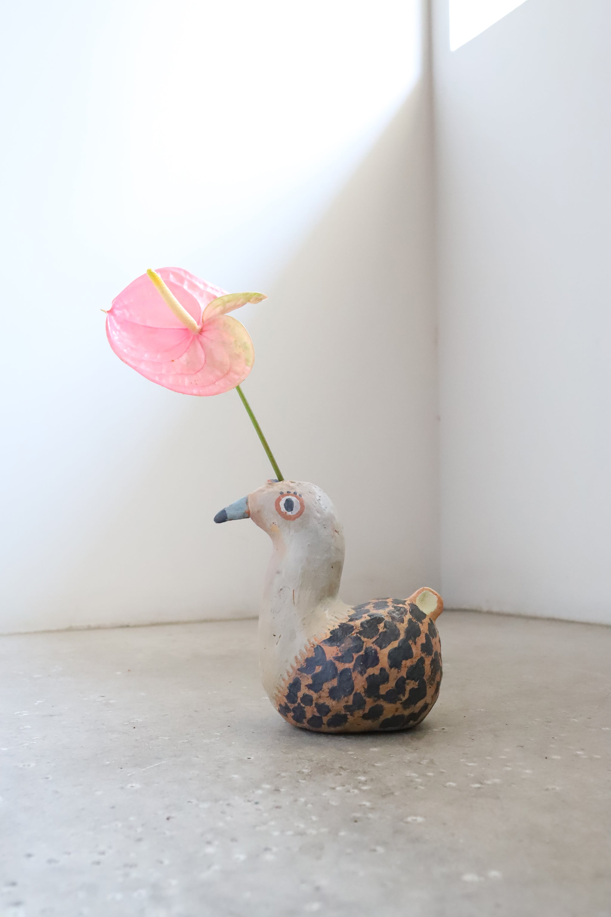 三浦宏基 花器 オブジェ 鳥